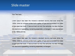 Study Class At University PowerPoint Template