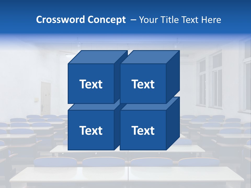 Study Class At University PowerPoint Template