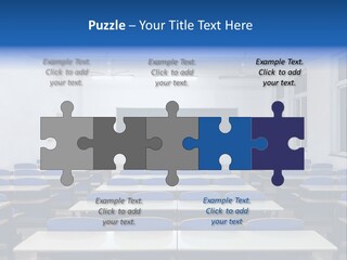 Study Class At University PowerPoint Template