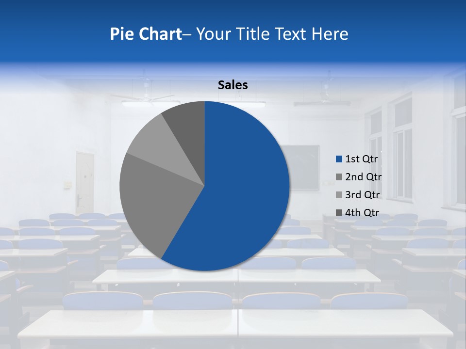Study Class At University PowerPoint Template