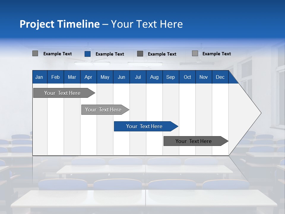 Study Class At University PowerPoint Template