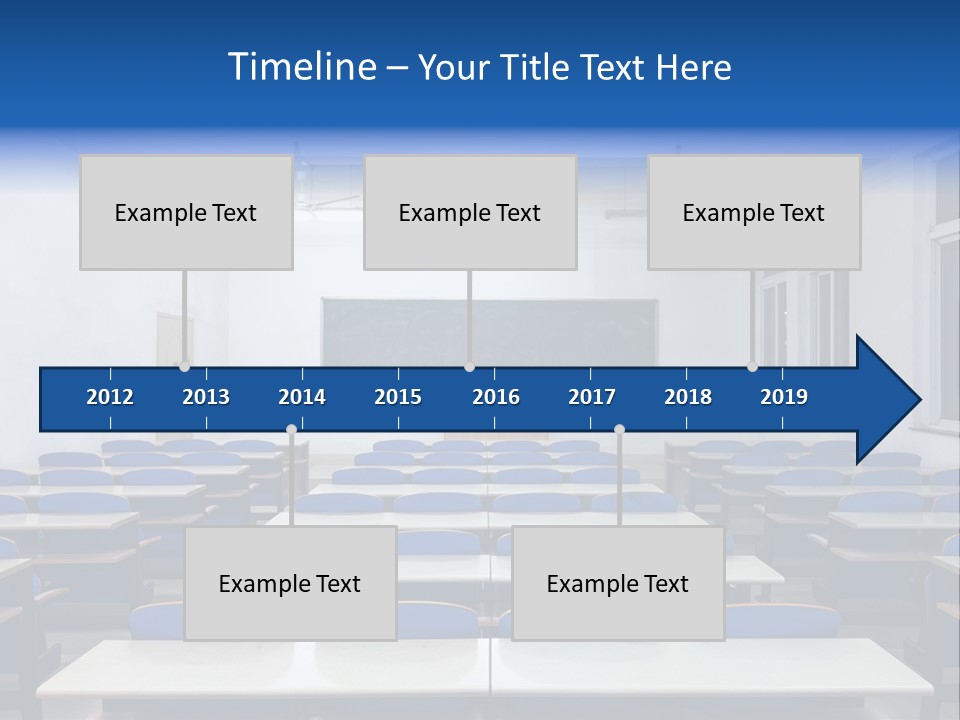 Study Class At University PowerPoint Template
