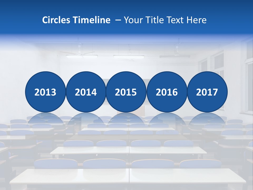 Study Class At University PowerPoint Template