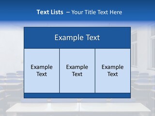 Study Class At University PowerPoint Template