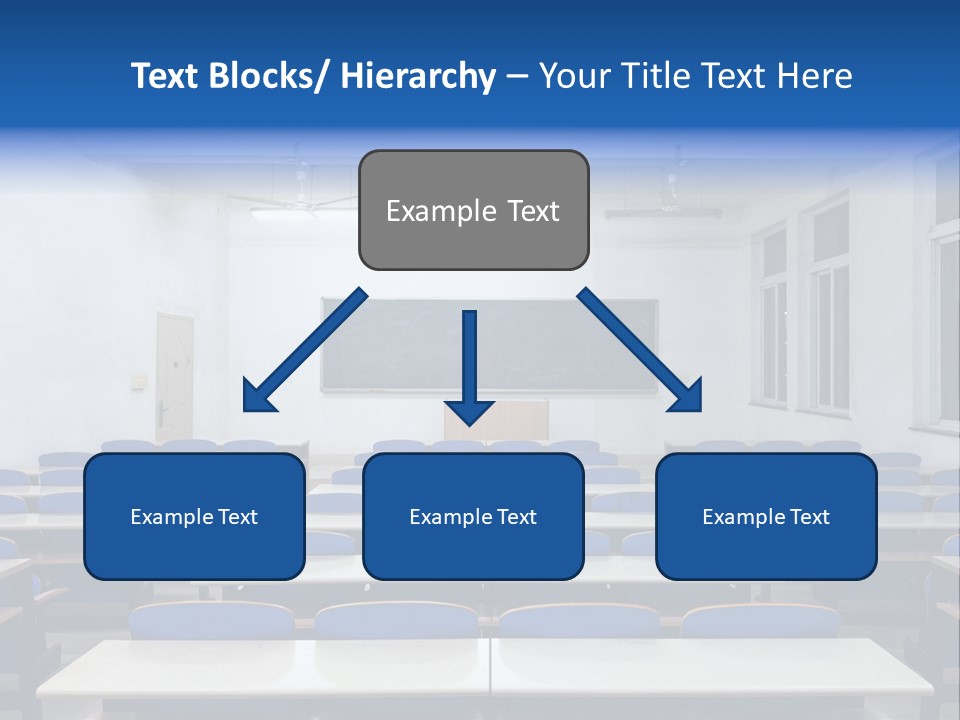 Study Class At University PowerPoint Template