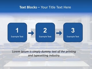 Study Class At University PowerPoint Template