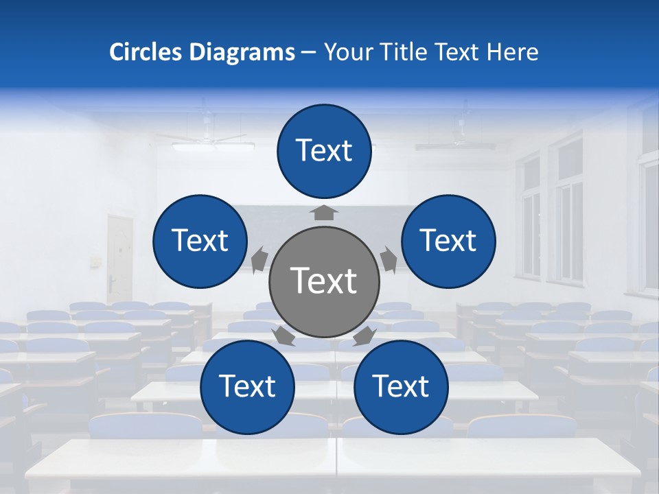 Study Class At University PowerPoint Template