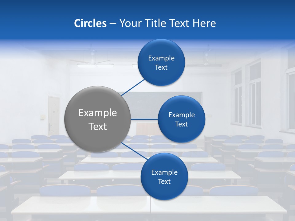 Study Class At University PowerPoint Template