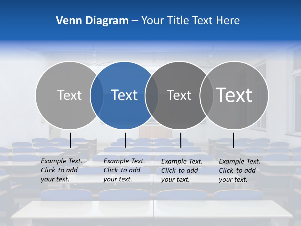 Study Class At University PowerPoint Template