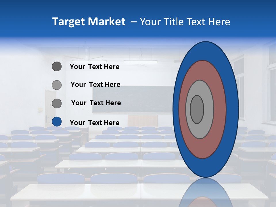 Study Class At University PowerPoint Template