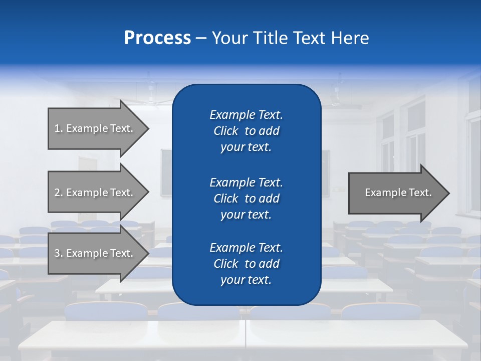 Study Class At University PowerPoint Template