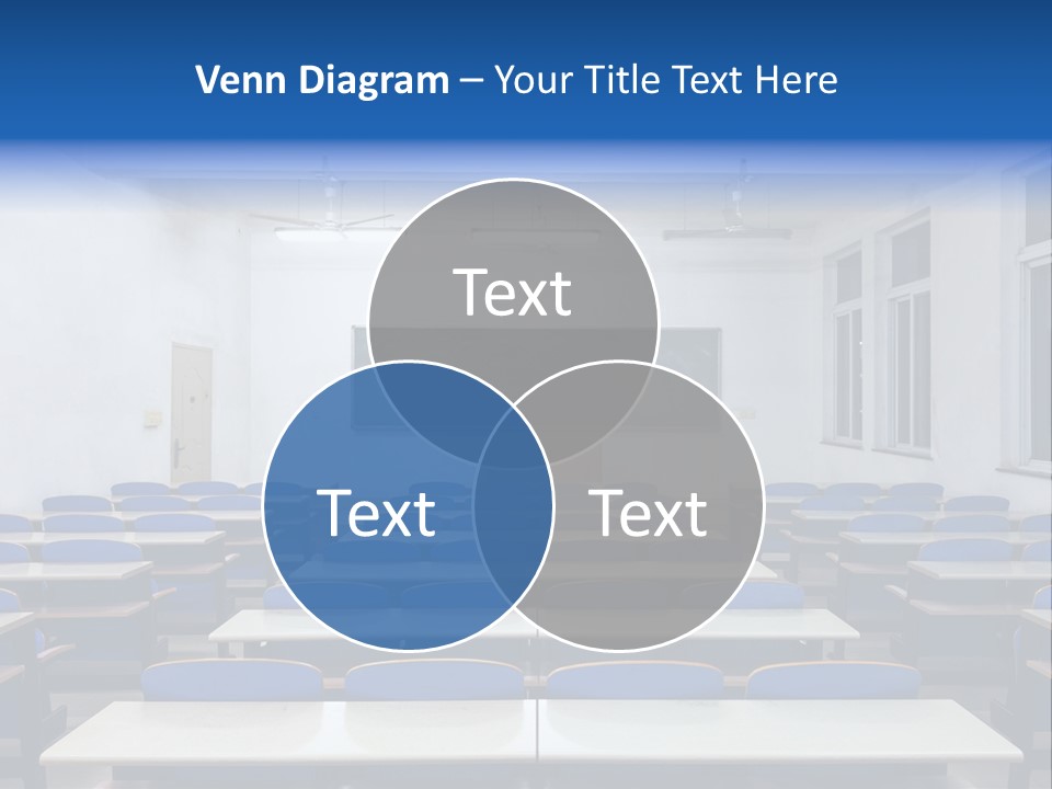 Study Class At University PowerPoint Template