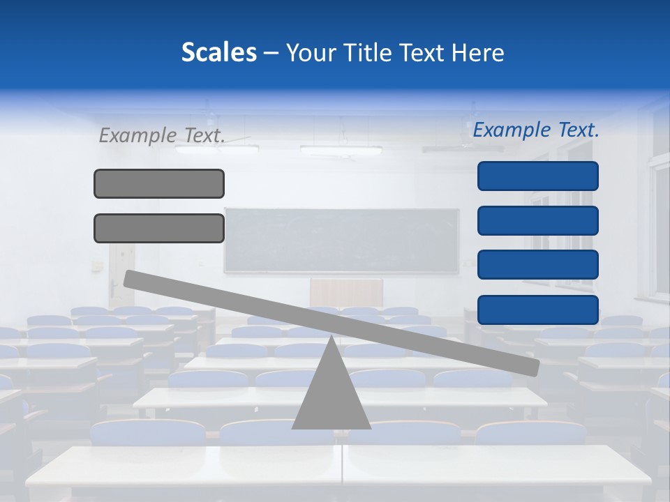 Study Class At University PowerPoint Template