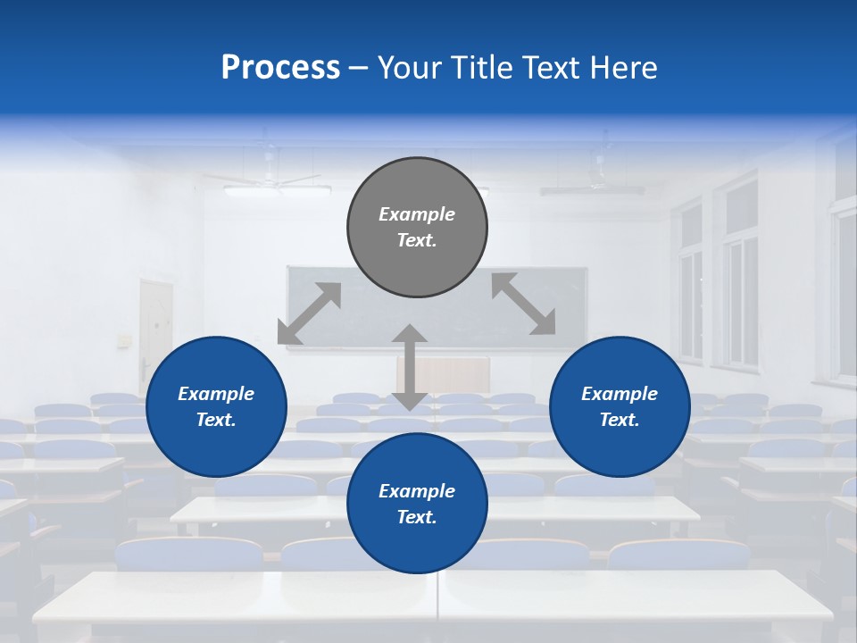 Study Class At University PowerPoint Template