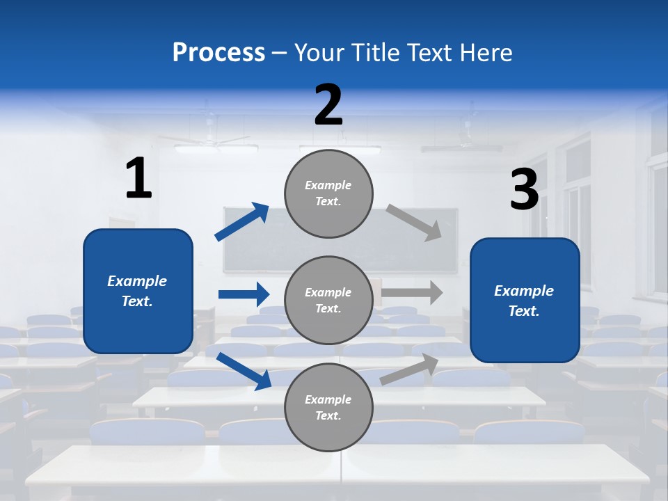 Study Class At University PowerPoint Template