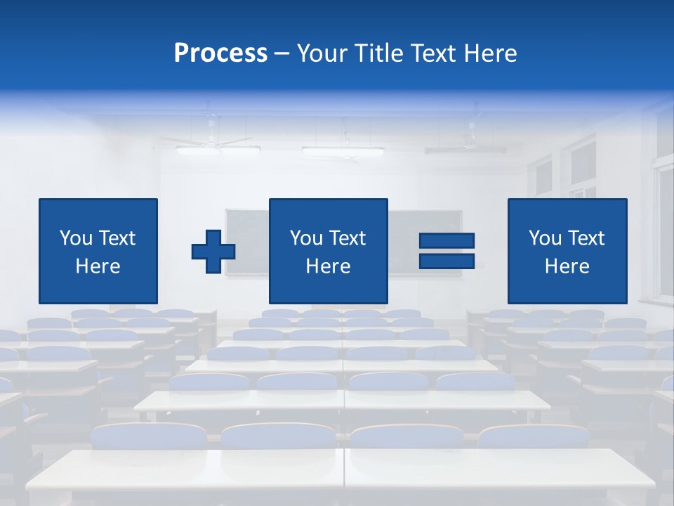 Study Class At University PowerPoint Template