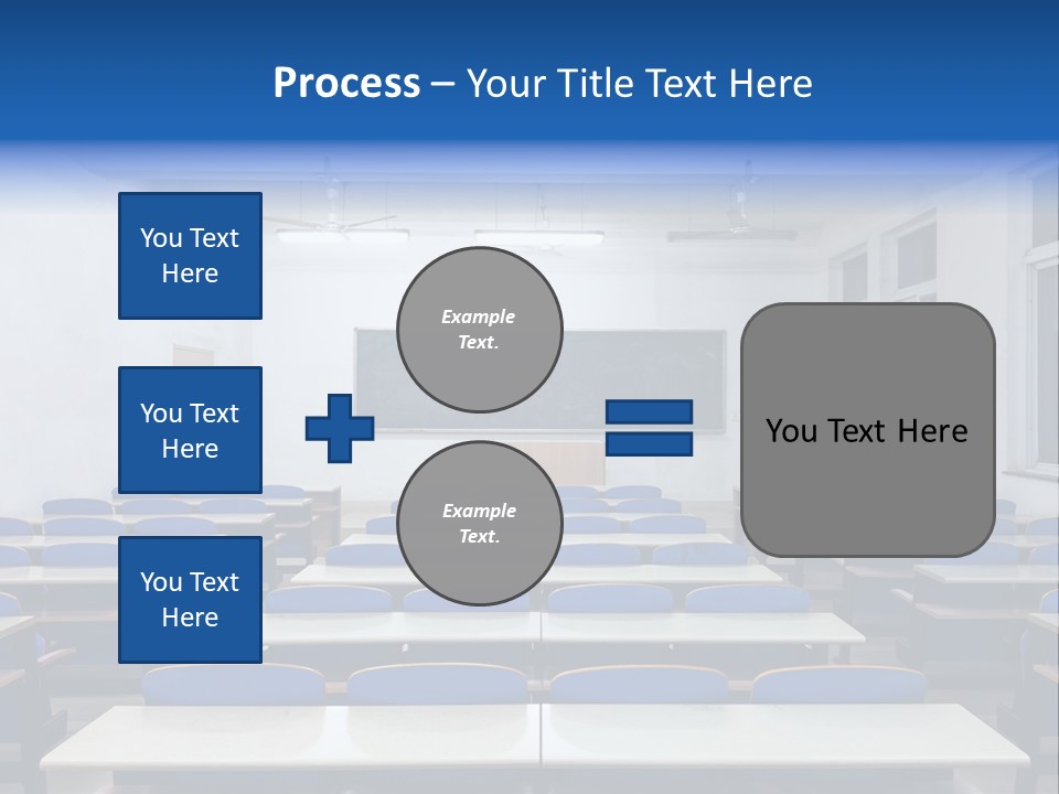 Study Class At University PowerPoint Template