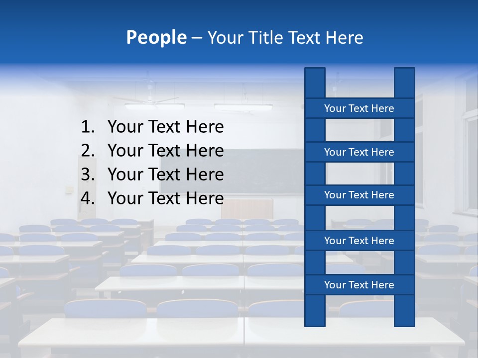 Study Class At University PowerPoint Template
