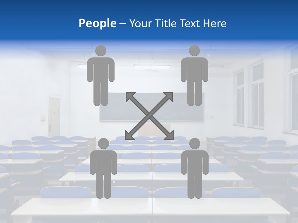 Study Class At University PowerPoint Template