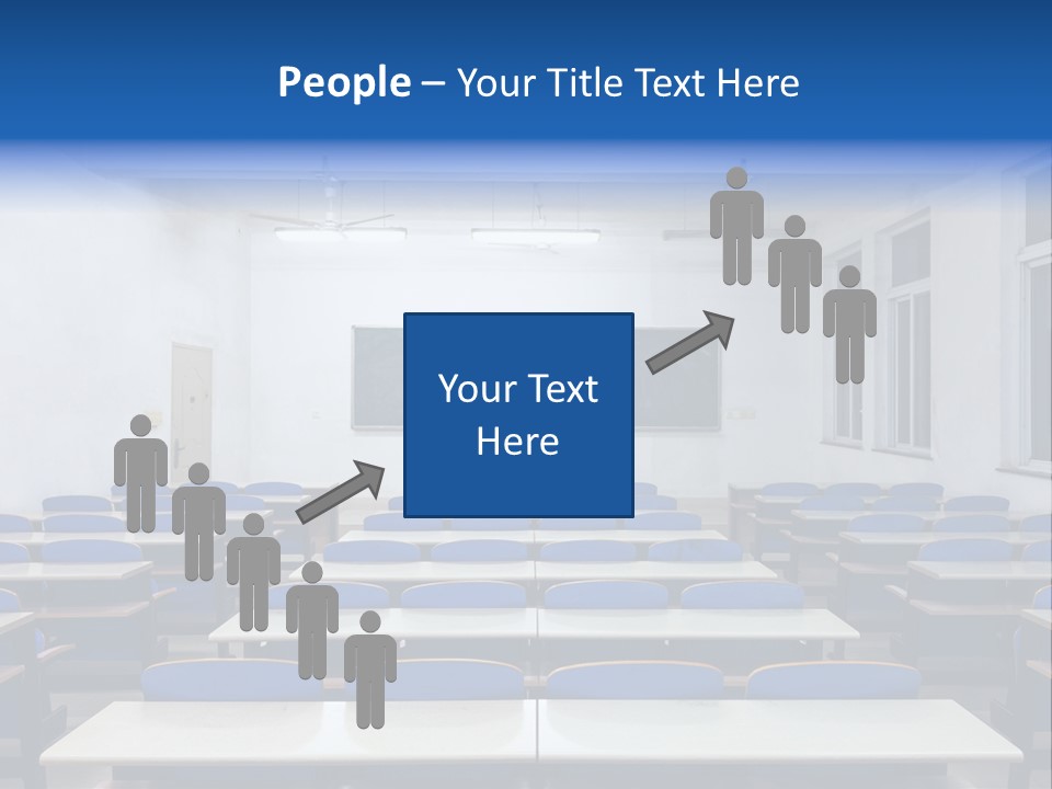 Study Class At University PowerPoint Template