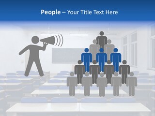 Study Class At University PowerPoint Template