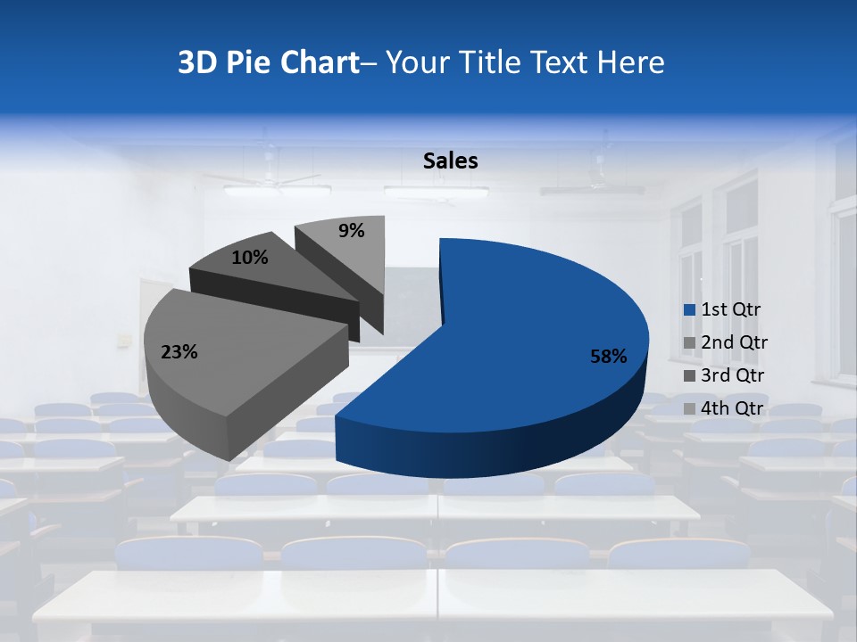 Study Class At University PowerPoint Template