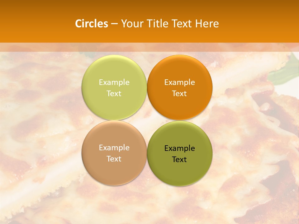 Casserole With Vegetables PowerPoint Template