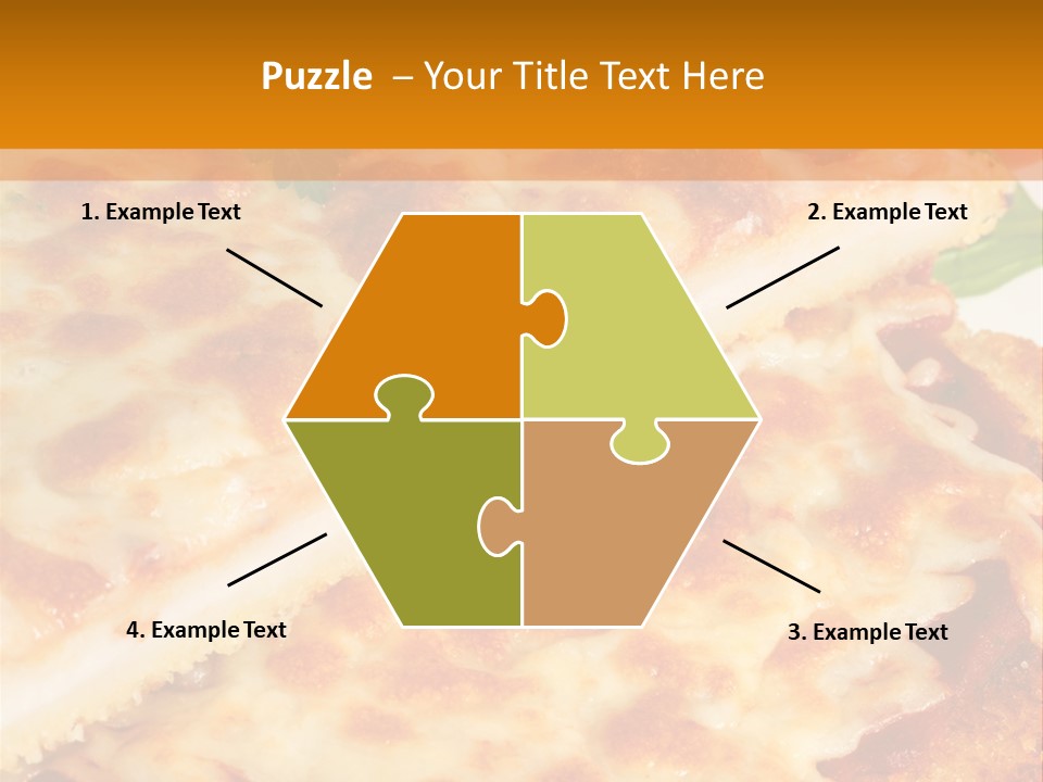 Casserole With Vegetables PowerPoint Template
