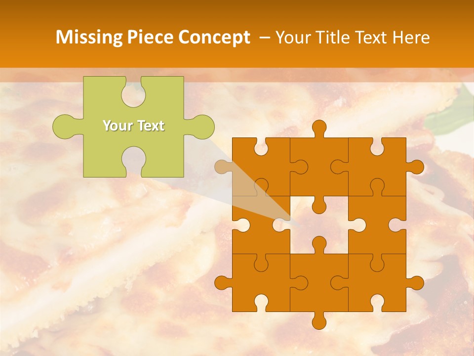 Casserole With Vegetables PowerPoint Template