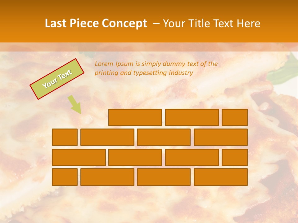 Casserole With Vegetables PowerPoint Template