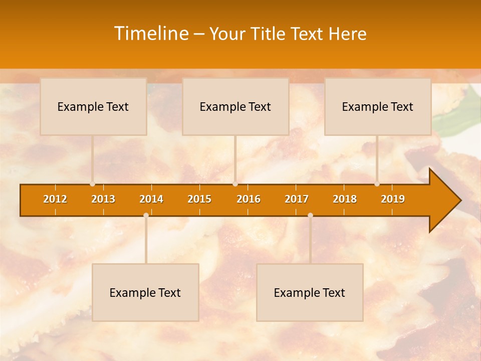 Casserole With Vegetables PowerPoint Template