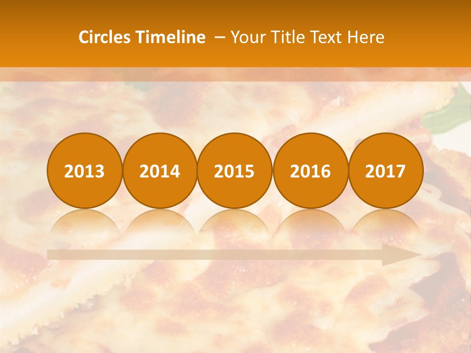 Casserole With Vegetables PowerPoint Template