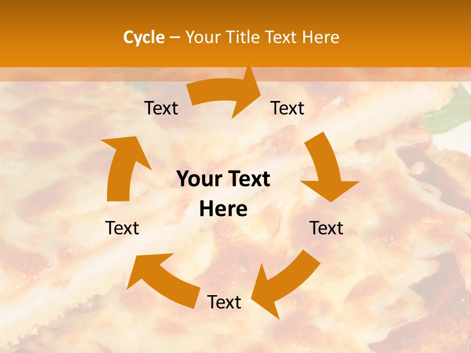 Casserole With Vegetables PowerPoint Template