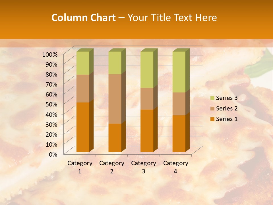 Casserole With Vegetables PowerPoint Template