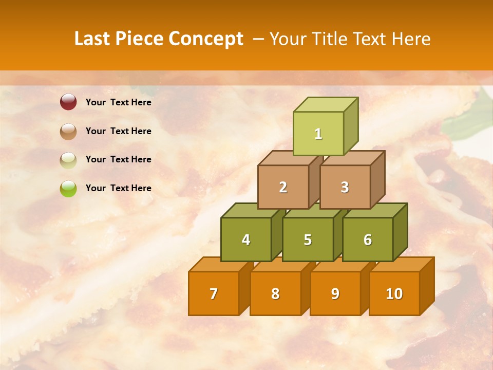 Casserole With Vegetables PowerPoint Template