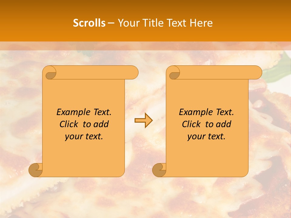 Casserole With Vegetables PowerPoint Template