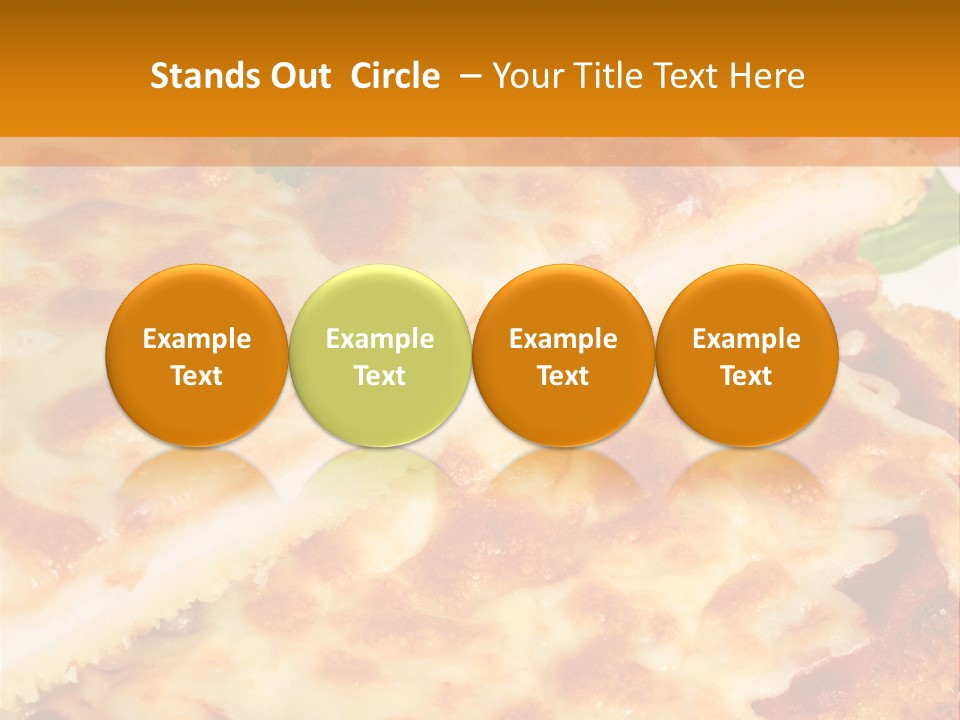 Casserole With Vegetables PowerPoint Template