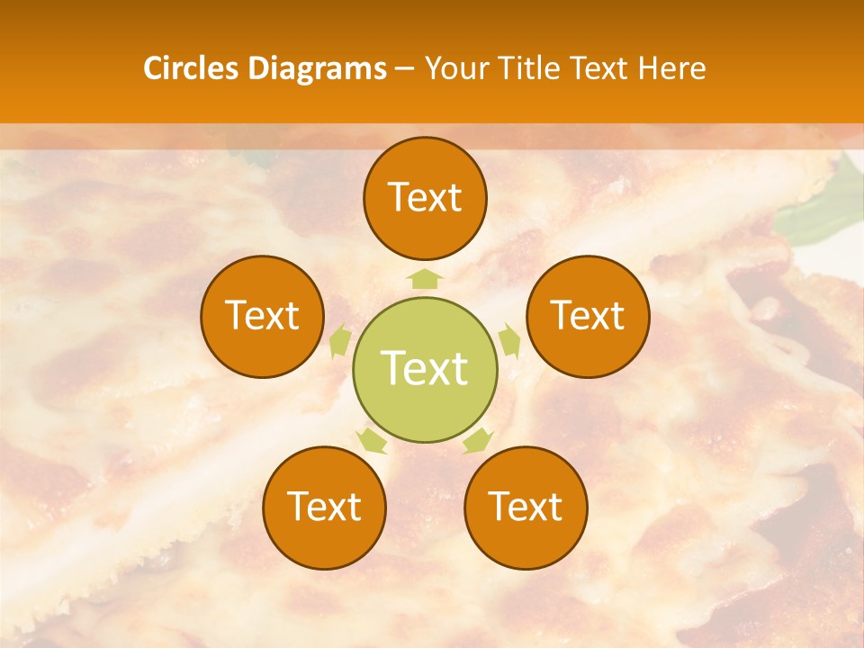 Casserole With Vegetables PowerPoint Template