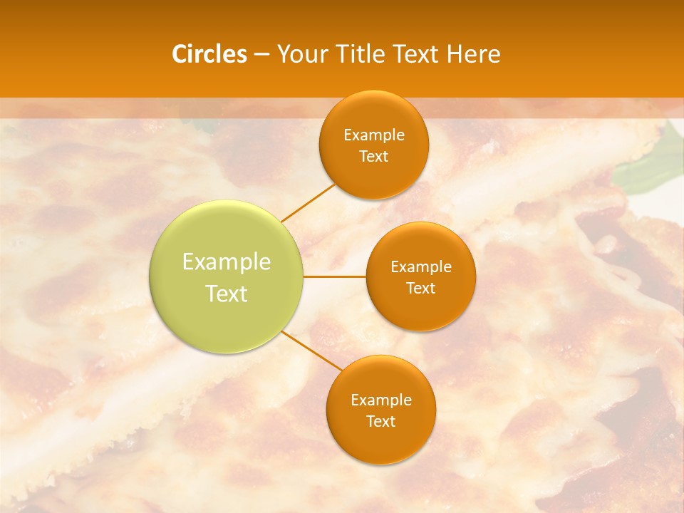 Casserole With Vegetables PowerPoint Template