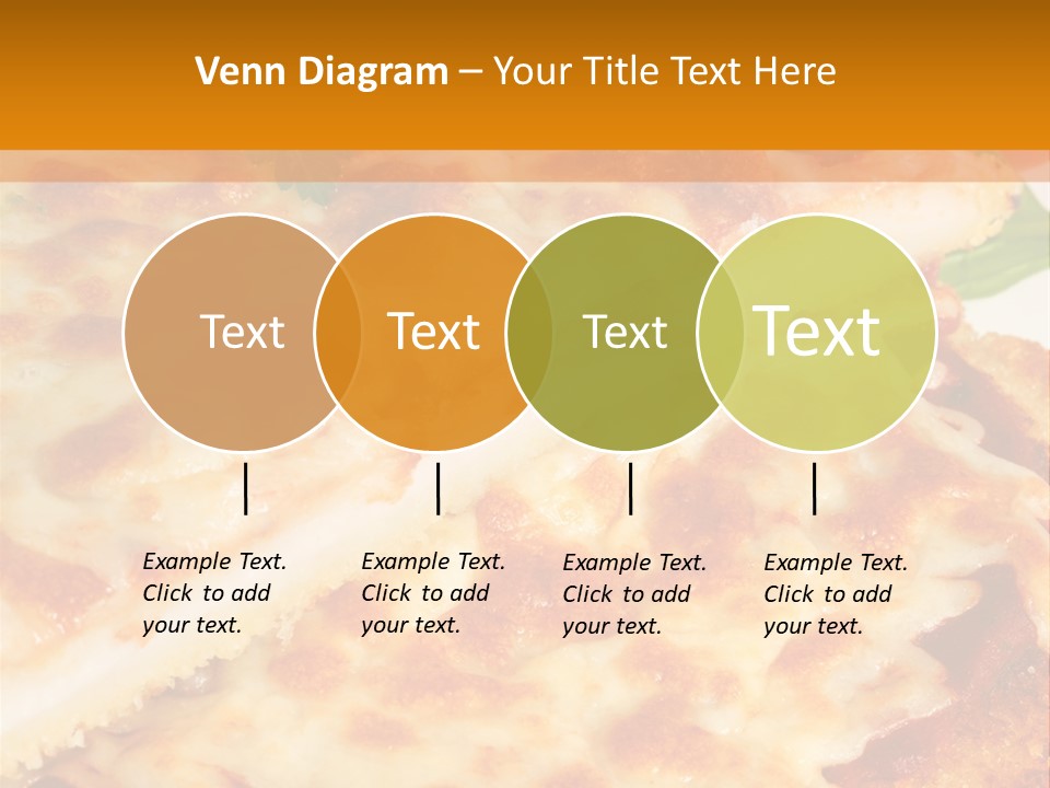 Casserole With Vegetables PowerPoint Template