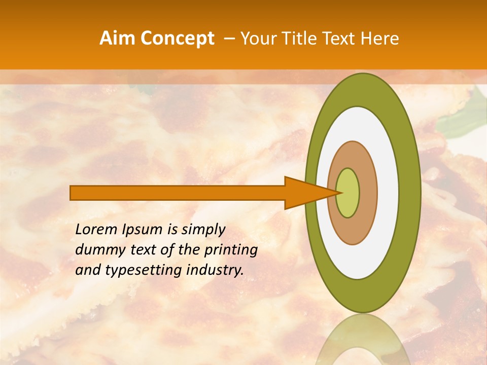 Casserole With Vegetables PowerPoint Template