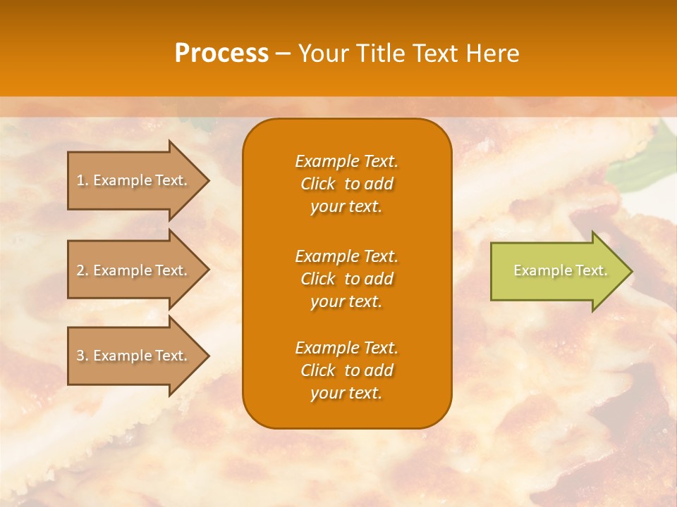 Casserole With Vegetables PowerPoint Template