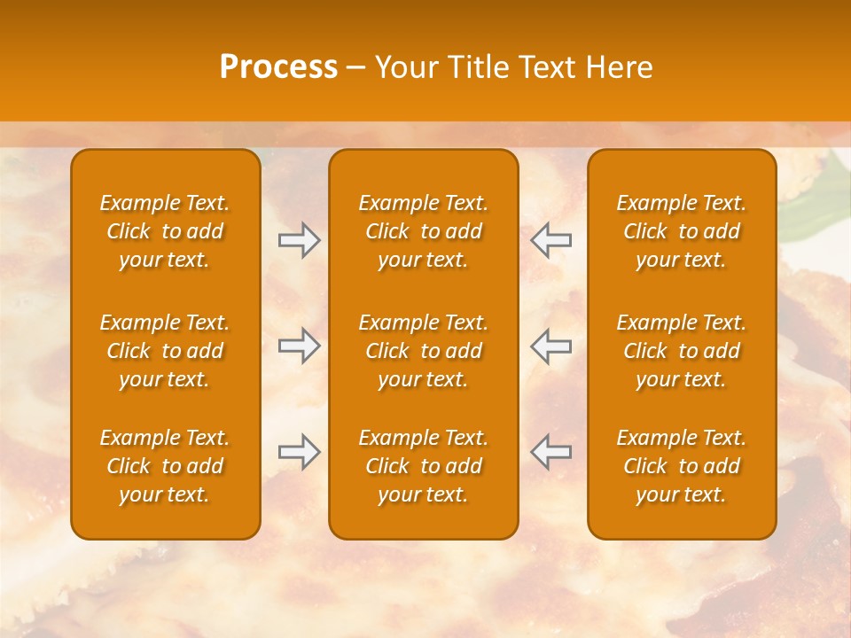 Casserole With Vegetables PowerPoint Template