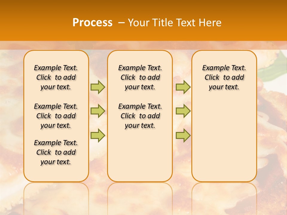 Casserole With Vegetables PowerPoint Template
