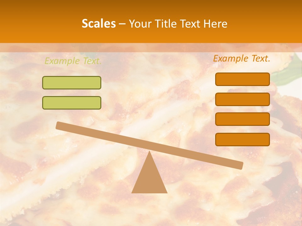 Casserole With Vegetables PowerPoint Template