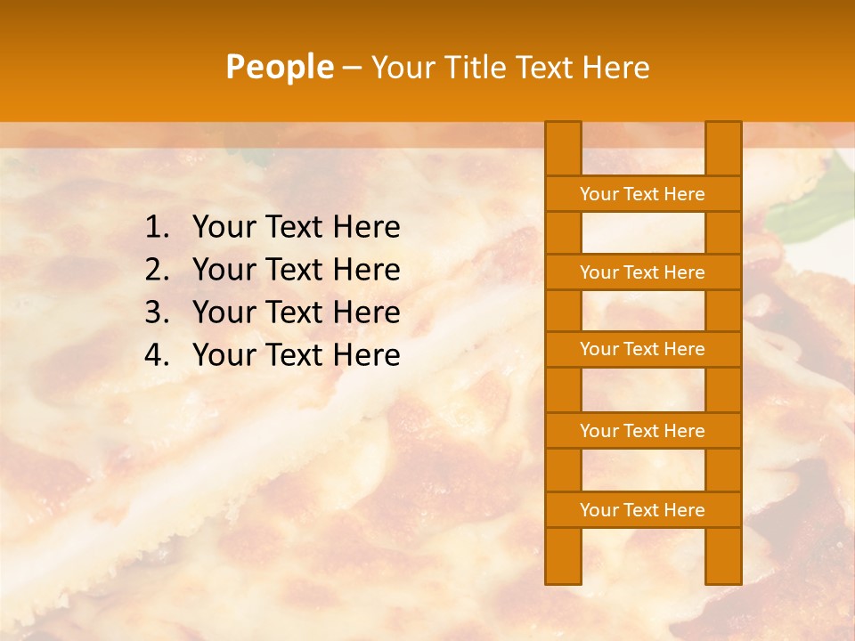Casserole With Vegetables PowerPoint Template