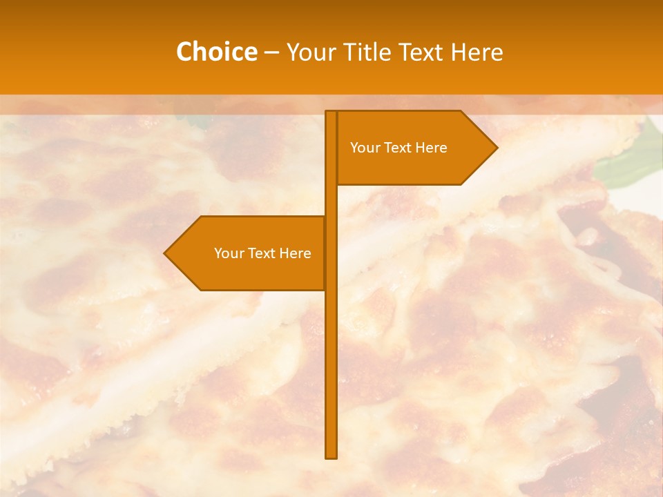 Casserole With Vegetables PowerPoint Template