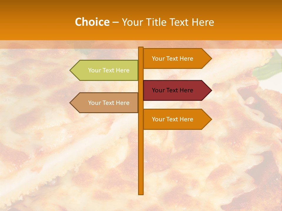Casserole With Vegetables PowerPoint Template