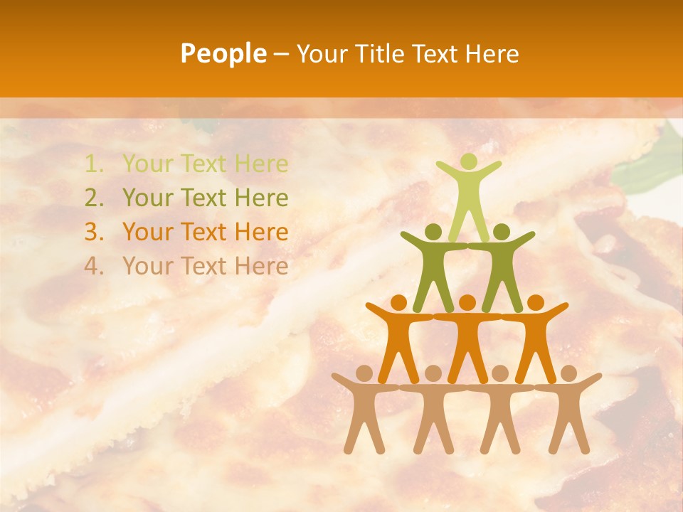 Casserole With Vegetables PowerPoint Template