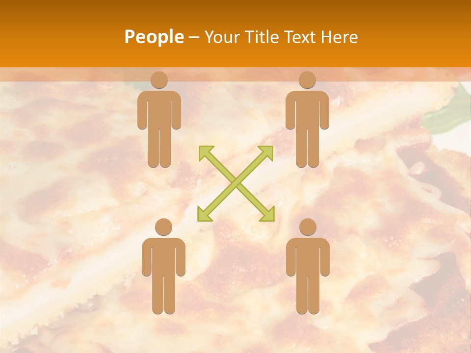 Casserole With Vegetables PowerPoint Template